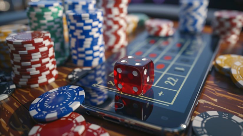 Antarmuka aplikasi qingque menampilkan permainan slot dan opsi navigasi